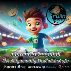 เส้นทางเดิมพันออนไลน์ที่ช่วยให้คุณชนะได้ทุกวินาที ufabet gts